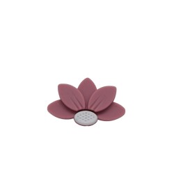 Inserto Ninfea in silicone – Dettaglio floreale per creazioni handmade e accessori neonato