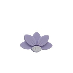 Inserto Ninfea in silicone – Dettaglio floreale per creazioni handmade e accessori neonato