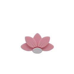 Inserto Ninfea in silicone – Dettaglio floreale per creazioni handmade e accessori neonato