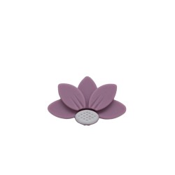 Inserto Ninfea in silicone – Dettaglio floreale per creazioni handmade e accessori neonato