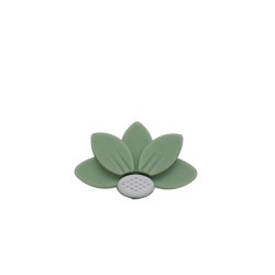 Inserto Ninfea in silicone – Dettaglio floreale per creazioni handmade e accessori neonato