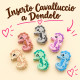 Inserto Cavalluccio Marino in silicone – Dettaglio marino per accessori handmade e neonati