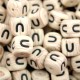 Lettere 12mm Silicone Effetto Legno