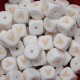 Lettere 12 mm Silicone  Bianco/Beige