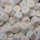 Lettere 12 mm Silicone  Bianco/Beige