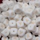 Lettere 12 mm Silicone  Bianco/Beige