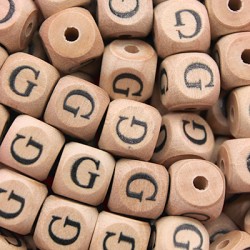 Lettere 12mm Legno Stampato in Superficie