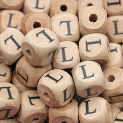 Lettere 12mm Legno Stampato in Superficie