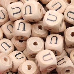 Lettere 12mm Legno Stampato in Superficie