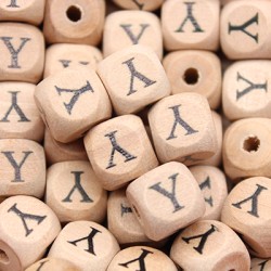 Lettere 12mm Legno Stampato in Superficie