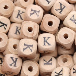 Lettere 12mm Legno Stampato in Superficie