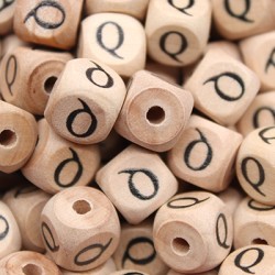 Lettere 12mm Legno Stampato in Superficie