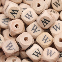 Lettere 12mm Legno Stampato in Superficie