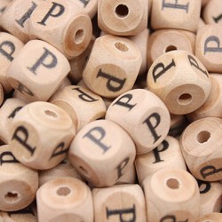 Lettere 12mm Legno Stampato in Superficie