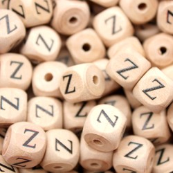 Lettere 12mm Legno Stampato in Superficie