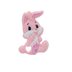 Massaggiagengive Bugs Bunny in silicone – Accessorio divertente e sicuro per neonati handmade