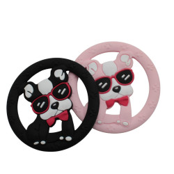 Massaggiagengive Bulldog in Silicone – Sicuro, Anallergico e Perfetto per Creazioni Fai da Te