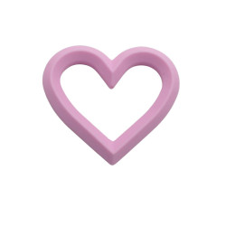 Massaggiagengive Cuore in silicone – Sicuro, anallergico, ideale per creazioni baby