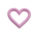 Massaggiagengive Cuore in silicone – Sicuro, anallergico, ideale per creazioni baby