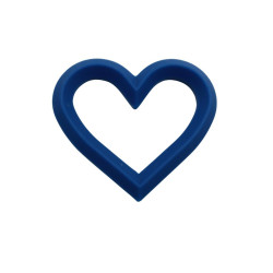 Massaggiagengive Cuore in silicone – Sicuro, anallergico, ideale per creazioni baby