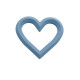 Massaggiagengive Cuore in silicone – Sicuro, anallergico, ideale per creazioni baby