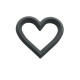 Massaggiagengive Cuore in silicone – Sicuro, anallergico, ideale per creazioni baby