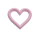 Massaggiagengive Cuore in silicone – Sicuro, anallergico, ideale per creazioni baby