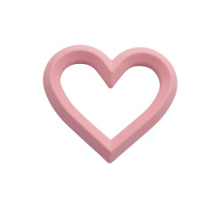 Massaggiagengive Cuore in silicone – Sicuro, anallergico, ideale per creazioni baby
