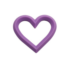 Massaggiagengive Cuore in silicone – Sicuro, anallergico, ideale per creazioni baby