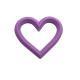 Massaggiagengive Cuore in silicone – Sicuro, anallergico, ideale per creazioni baby
