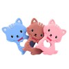 Massaggiagengive Gattino in silicone – Accessorio sicuro e creativo per neonati handmade