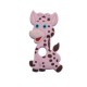 Massaggiagengive Giraffa in silicone – Accessorio dolce e sicuro per neonati e creazioni handmade
