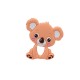Massaggiagengive Koala in silicone – Accessorio dolce e sicuro per neonati e creazioni handmade
