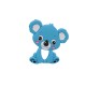 Massaggiagengive Koala in silicone – Accessorio dolce e sicuro per neonati e creazioni handmade