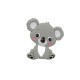 Massaggiagengive Koala in silicone – Accessorio dolce e sicuro per neonati e creazioni handmade