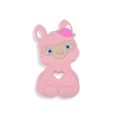 Massaggiagengive Lama in silicone – Accessorio sicuro e creativo per neonati e handmade