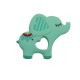 Massaggiagengive Elefante in silicone – Accessorio sicuro e creativo per neonati handmade