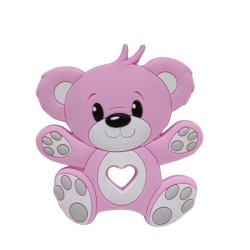Massaggiagengive Orso in silicone – Accessorio tenero e sicuro per neonati e handmade