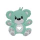 Massaggiagengive Orso in silicone – Accessorio tenero e sicuro per neonati e handmade