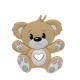 Massaggiagengive Orso in silicone – Accessorio tenero e sicuro per neonati e handmade
