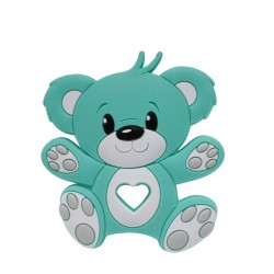 Massaggiagengive Orso in silicone – Accessorio tenero e sicuro per neonati e handmade