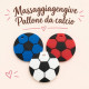 Massaggiagengive Pallone da Calcio in silicone personalizzabile– Accessorio sicuro e creativo per neonati