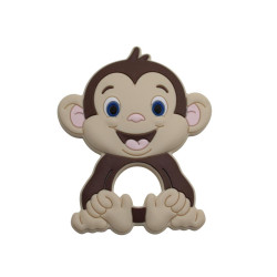 Massaggiagengive Scimmietta in Silicone – Sicuro, Colorato e Perfetto per Creazioni Handmade