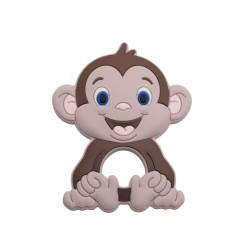 Massaggiagengive Scimmietta in Silicone – Sicuro, Colorato e Perfetto per Creazioni Handmade