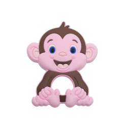 Massaggiagengive Scimmietta in Silicone – Sicuro, Colorato e Perfetto per Creazioni Handmade
