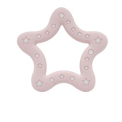 Massaggiagengive Stella in silicone – Accessorio sicuro e creativo per neonati e articoli handmade
