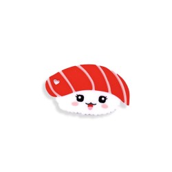 Massaggiagengive Sushi in silicone – Accessorio creativo e sicuro per neonati e handmade