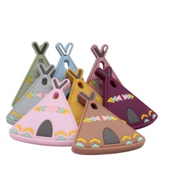 Massaggiagengive Tenda Indiana in Silicone – Accessorio Sicuro per Creazioni Handmade