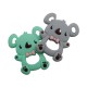 Massaggiagengive Koala in Silicone Atossico – Accessorio Sicuro per Neonati e Creazioni Fai da Te