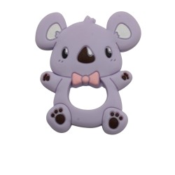 Massaggiagengive Koala in Silicone Atossico – Accessorio Sicuro per Neonati e Creazioni Fai da Te
